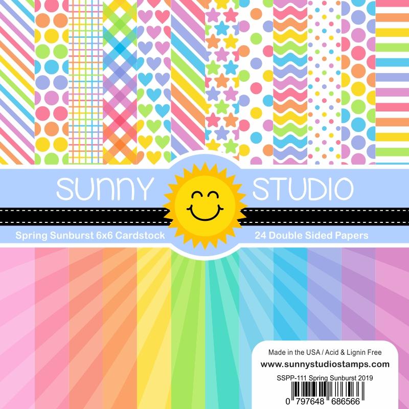 Sunny Studio - Spring Sunburst Paper