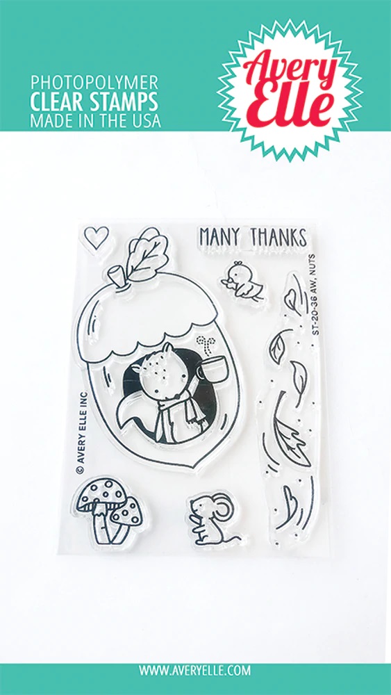 Avery Elle - Aw, Nuts Clear Stamps