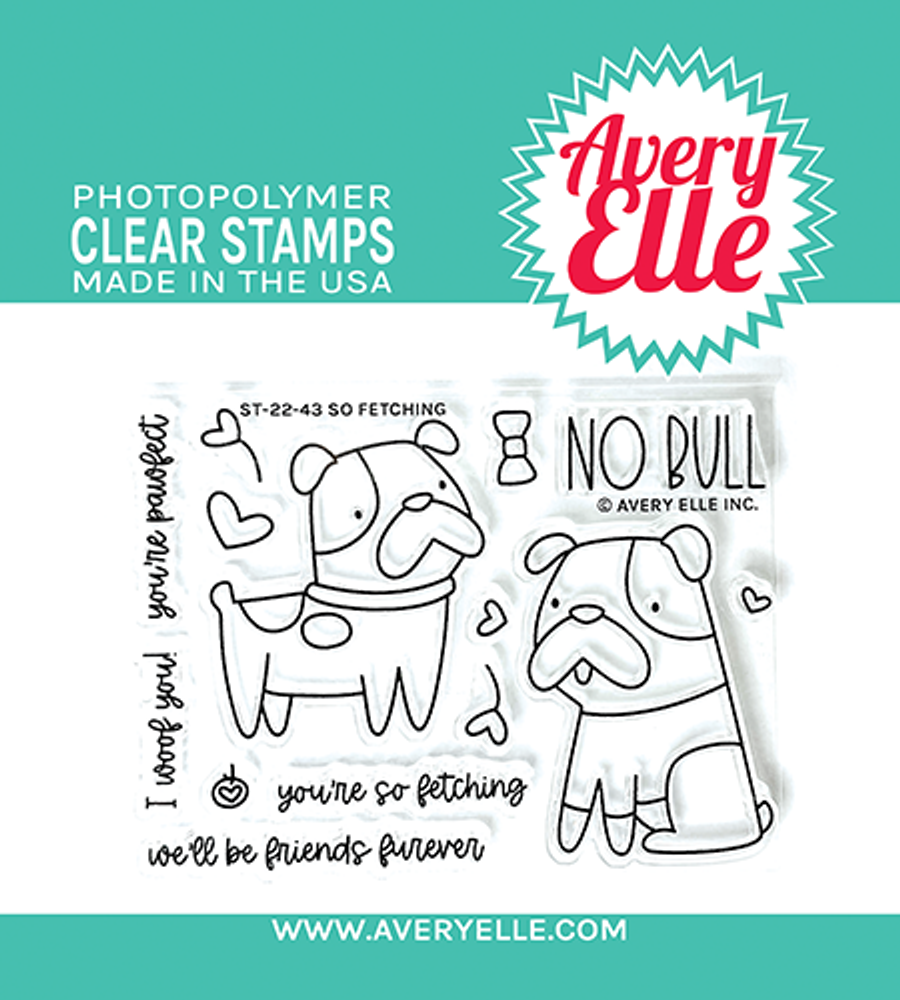 Avery Elle - So Fetching Clear Stamps (SB3)