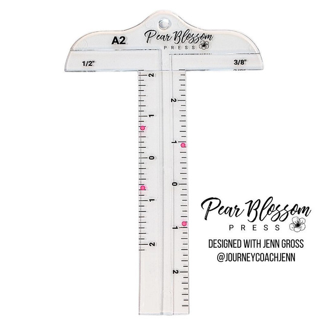 *NEW* - Taylored Expression - Pear Blossom Press Cardmaker's T-square A2