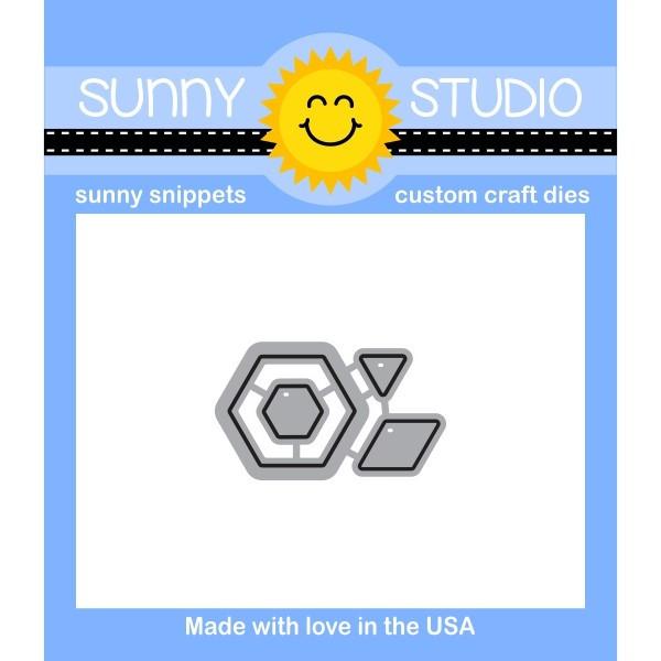 Sunny Studio - Quilted Hexagons Dies