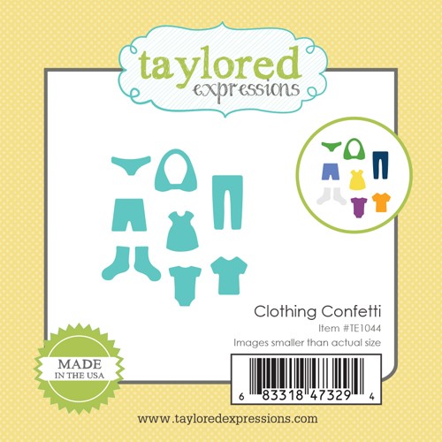 Taylored Expressions - Little Bits - Clothing Confetti