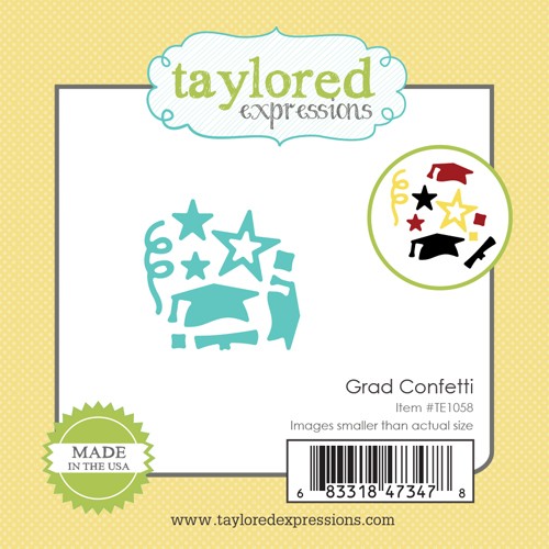 Taylored Expressions - Little Bits - Grad Confetti
