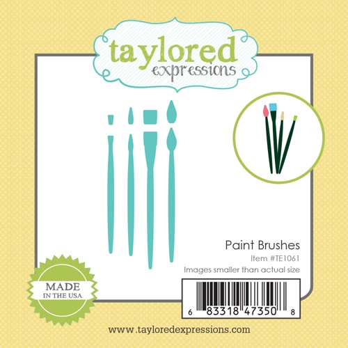 Taylored Expressions - Little Bits - Paint Brushes