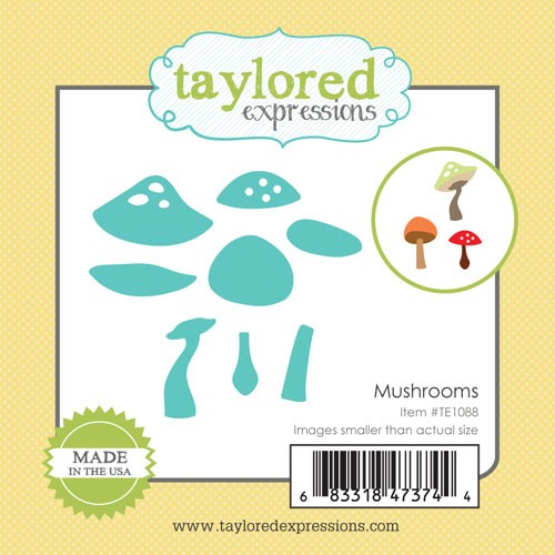 Taylored Expressions - Little Bits - Mushrooms