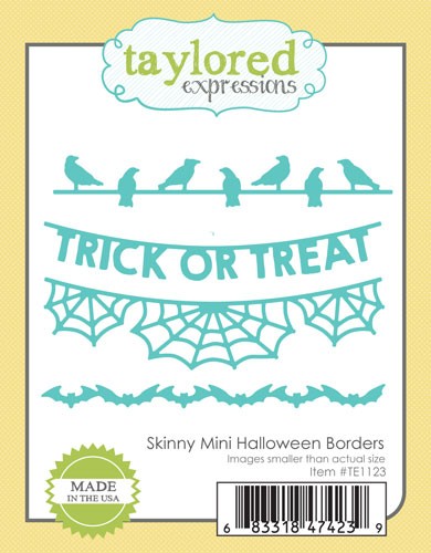 Taylored Expressions - Skinny Mini Halloween Borders