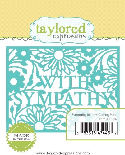 Taylored Expressions - Sympathy Blooms Cutting Plate 