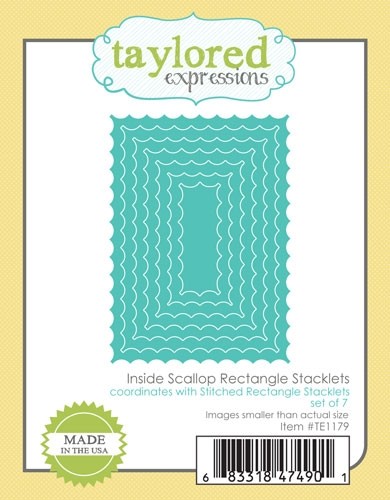 Taylored Expressions - Inside Scallop Rectangle Stacklets 