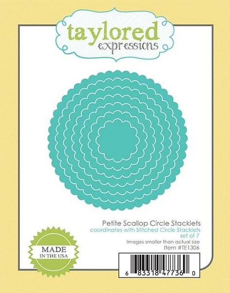 Taylored Expression - Petite Scallop Circle Stacklets