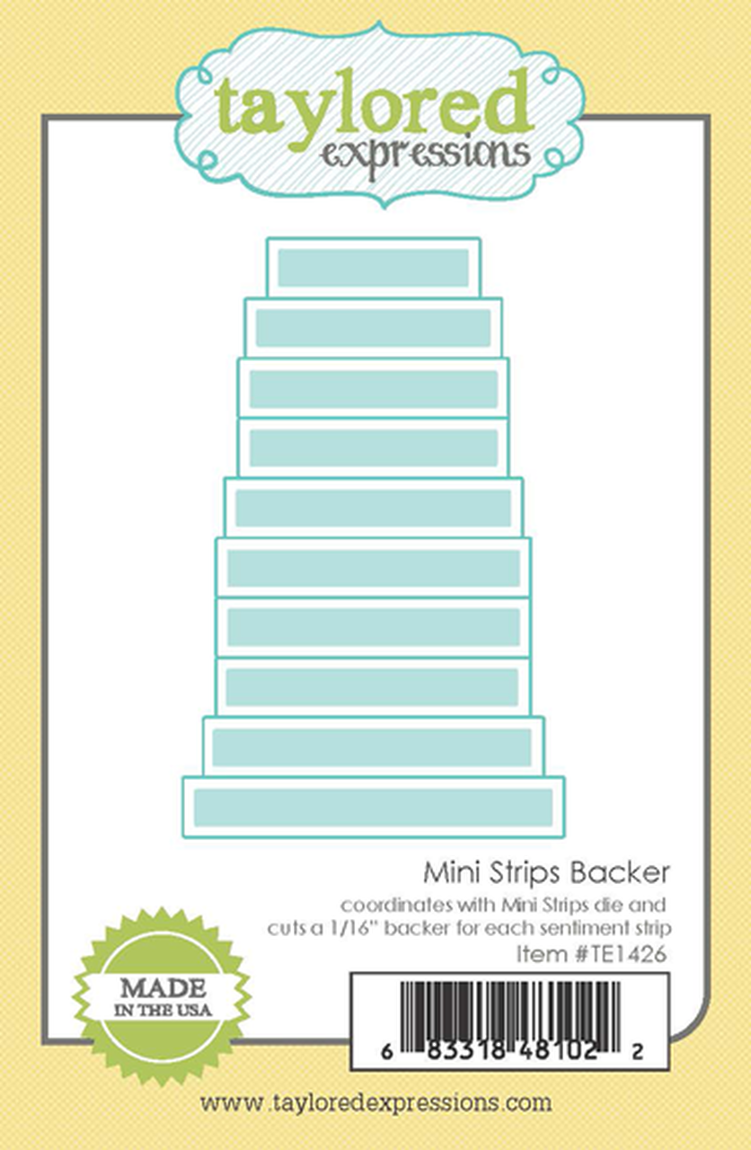 Taylored Expression - Mini Strips Backer