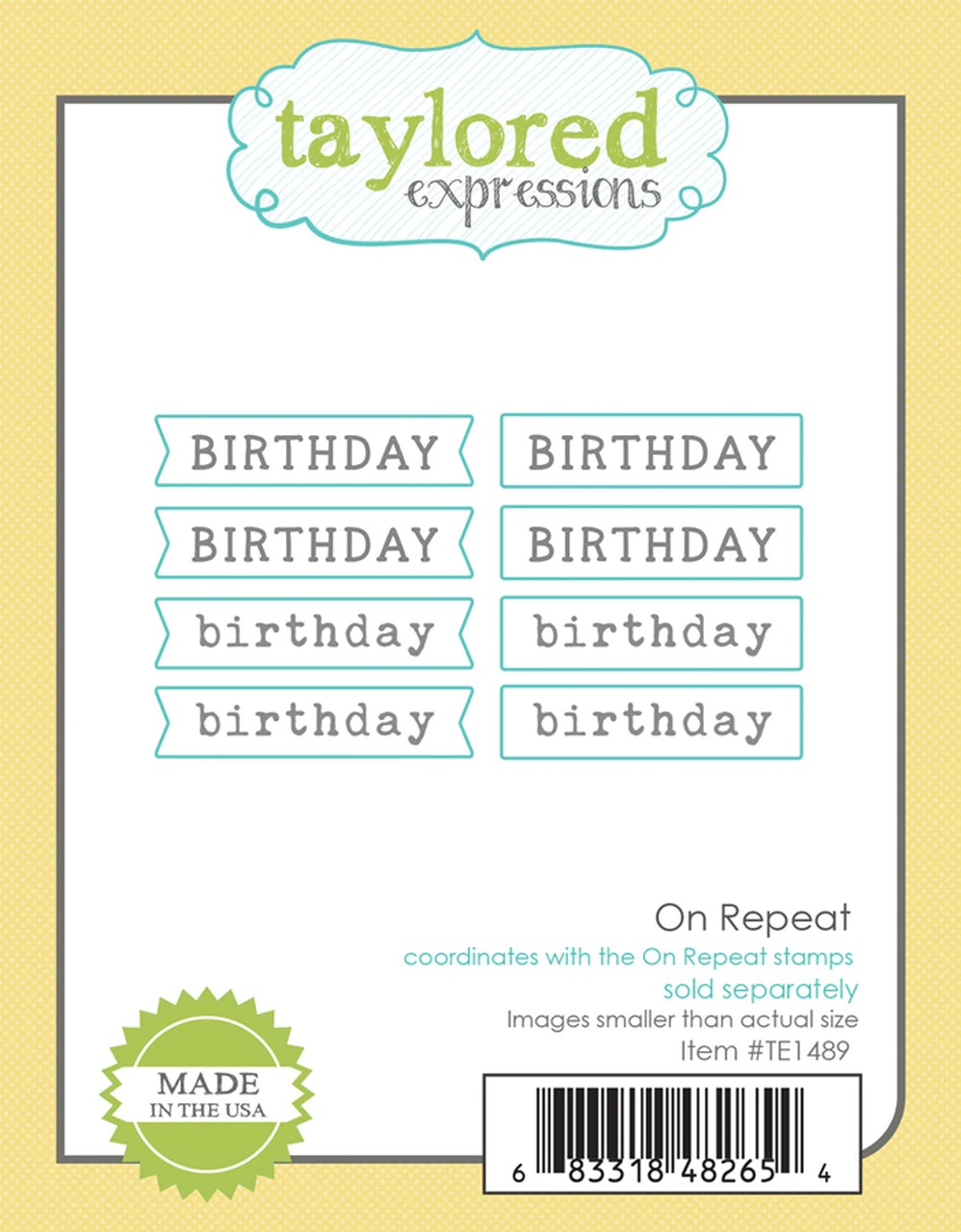 Taylored Expression - On Repeat Die