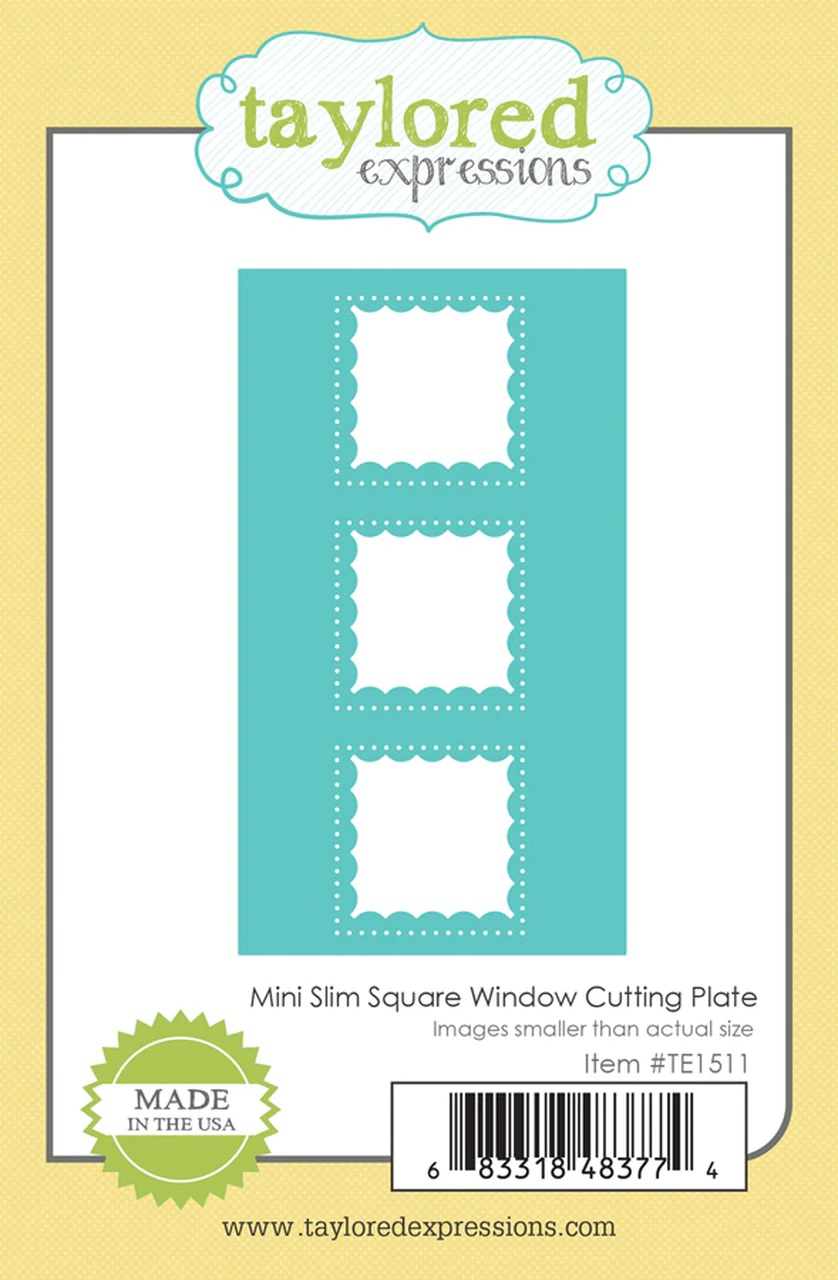 Taylored Expression - Mini Slim Square Window Cutting Plate