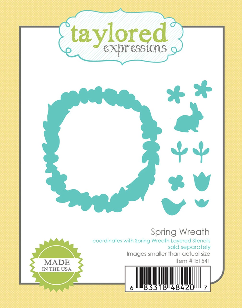 Taylored Expression - Spring Wreath Dies