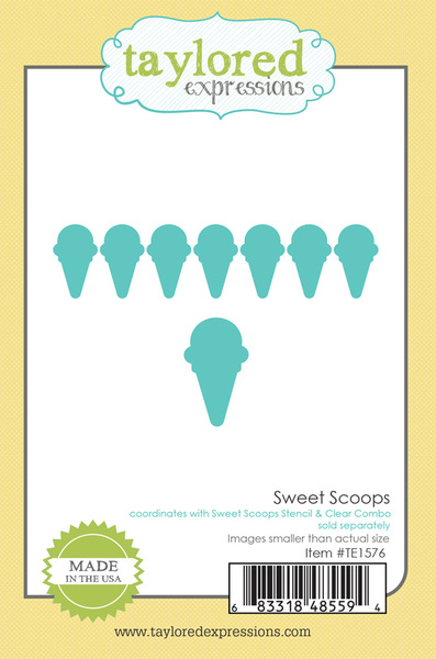 Taylored Expression - Sweet Scoops Dies