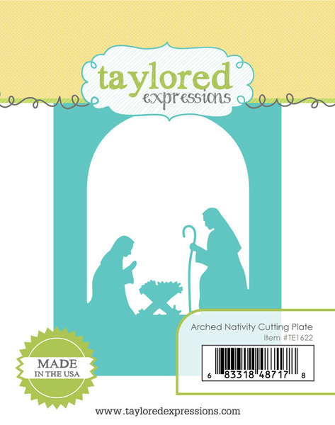 Taylored Expression - Arched Nativity Cutting Plate