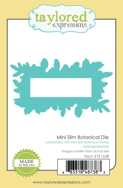 Taylored Expression - Mini Slim Botanical Die