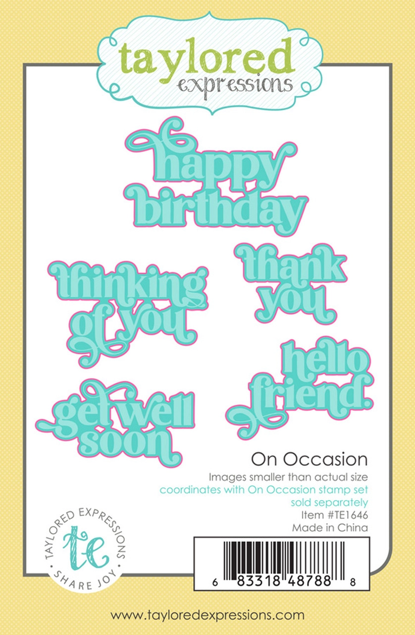 Taylored Expression - On Occasion Dies