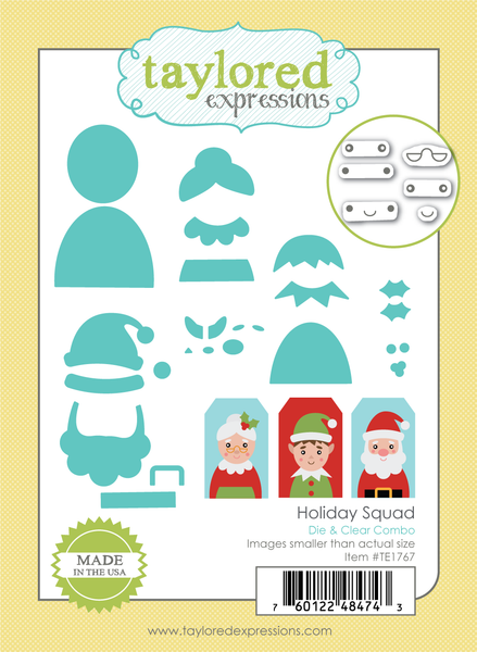 Taylored Expression - Holiday Squad Die & Clear Combo