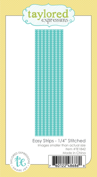 Taylored Expression - Easy Strips - 1/4" Stitched