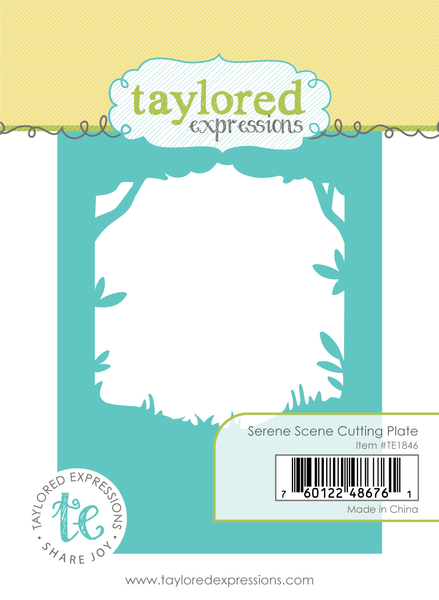 Taylored Expression - Serene Scene Cutting Plate