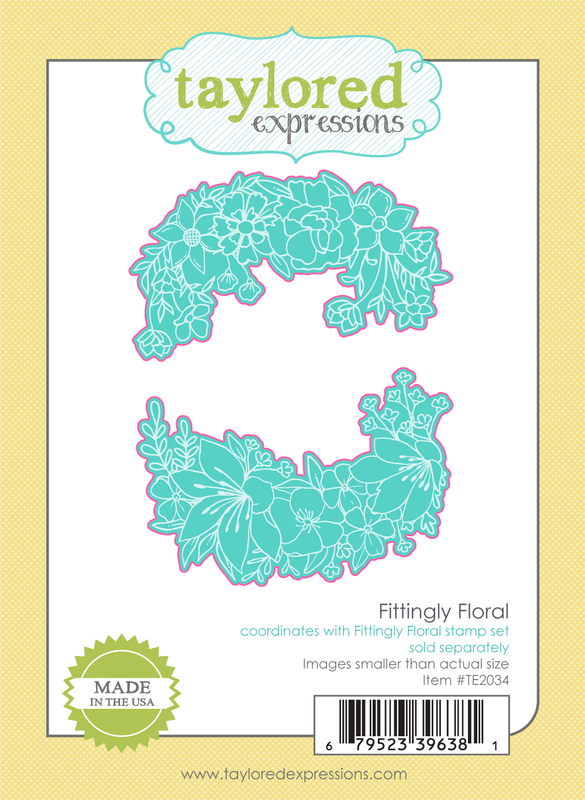 Taylored Expression - Fittingly Floral Dies