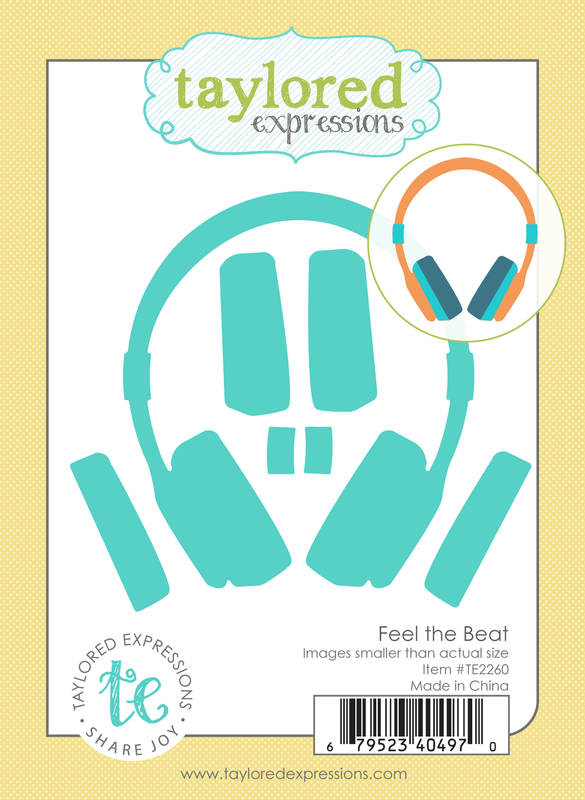 Taylored Expression - Feel the Beat Die Set