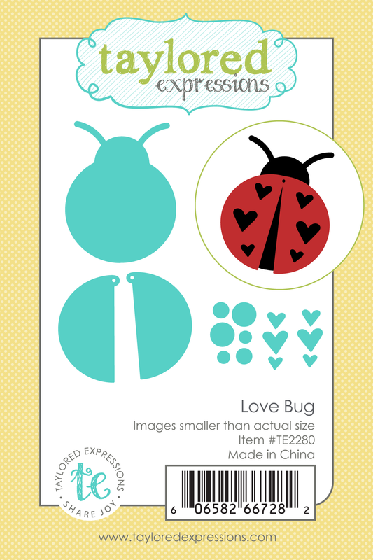 Taylored Expression - Love Bug Die Set