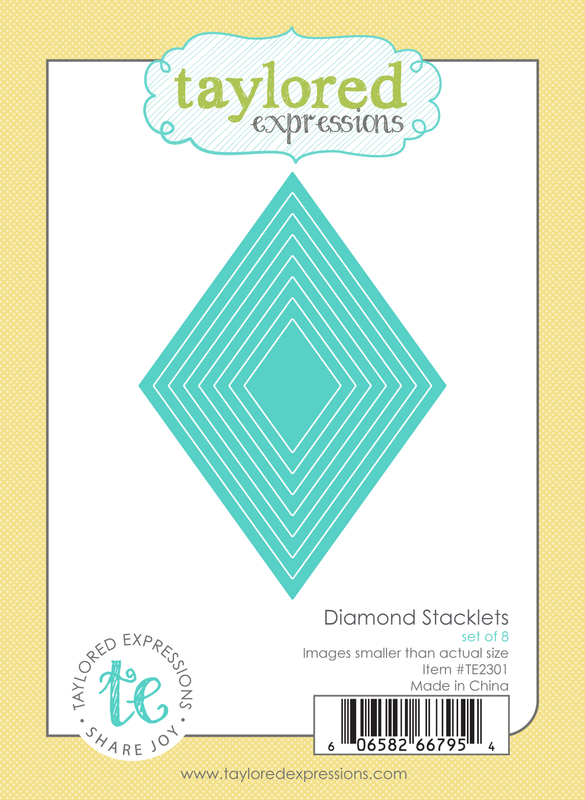Taylored Expression - Diamond Stacklets Die Set