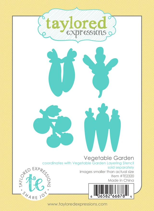 Taylored Expression - Vegetable Garden Dies