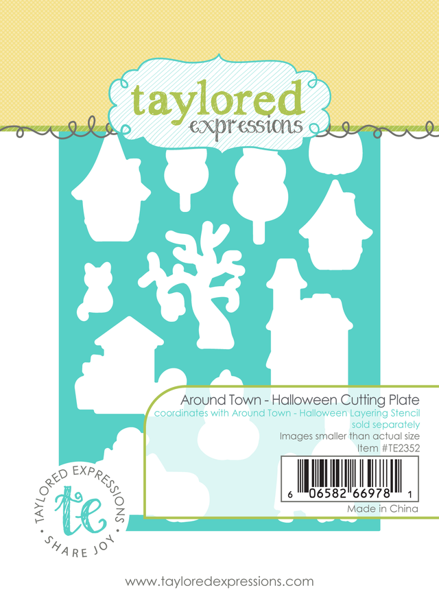 *NEW* - Taylored Expression - Around Town - Halloween Cutting Plate Die