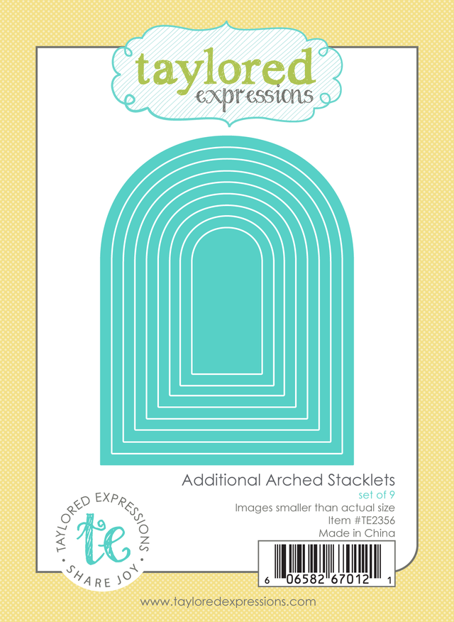 *NEW* - Taylored Expression - Additional Arched Stacklets Die Set