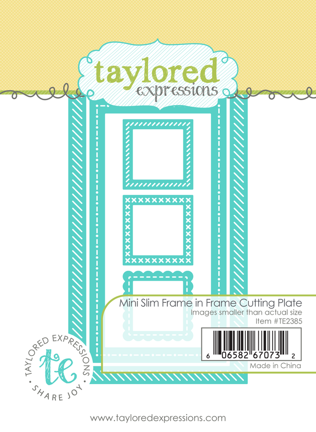 **NEW* - Taylored Expression - Mini Slim Frame in Frame Cutting Plate Die