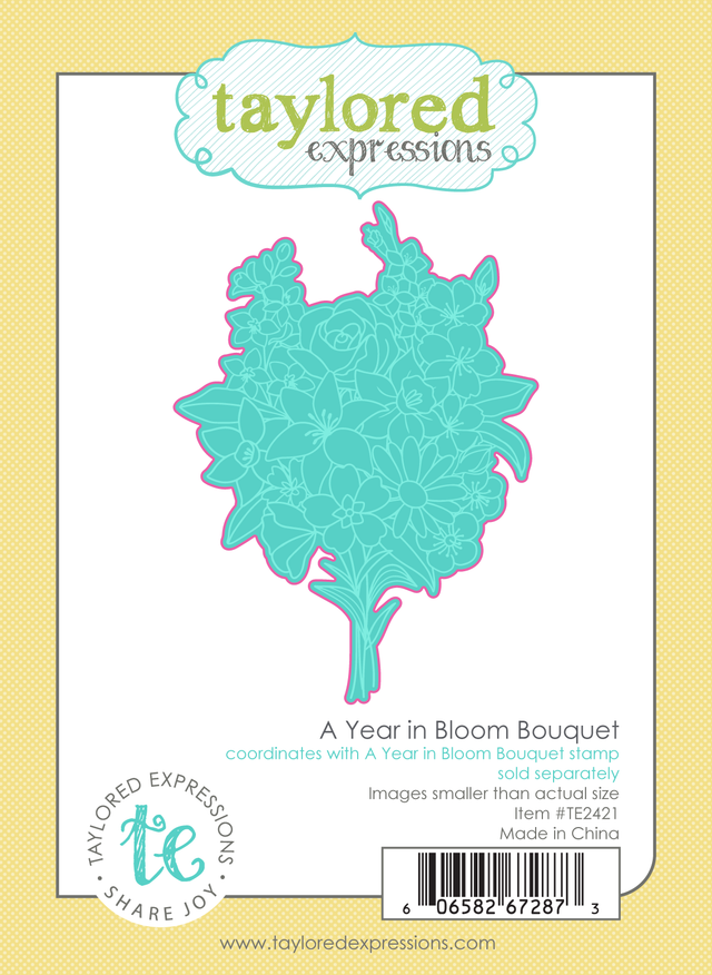 Taylored Expression - A Year in Bloom Bouquet Die
