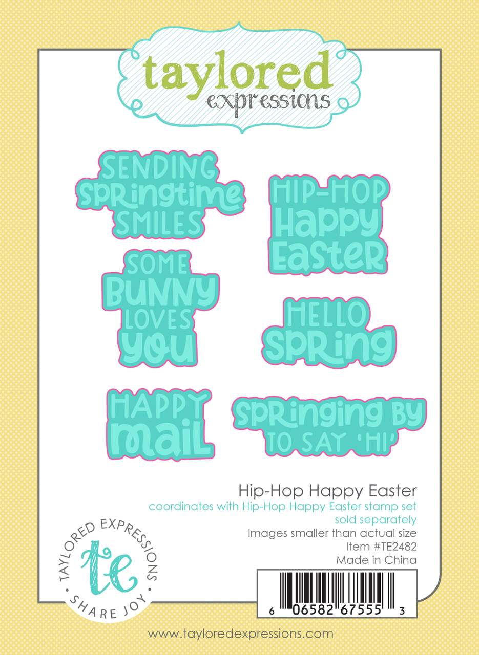 **NEW* - Taylored Expression - Hip-Hop Happy Easter Dies