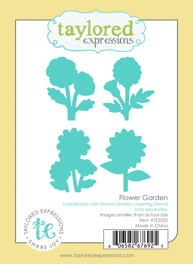 Taylored Expression - Flower Garden Dies