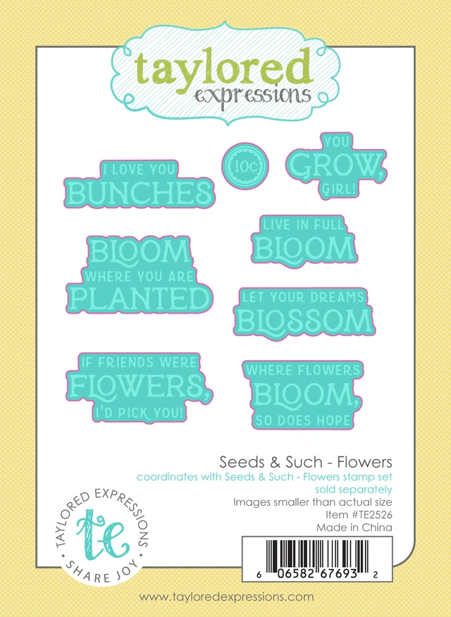 Taylored Expression - Seeds & Such - Flowers Dies