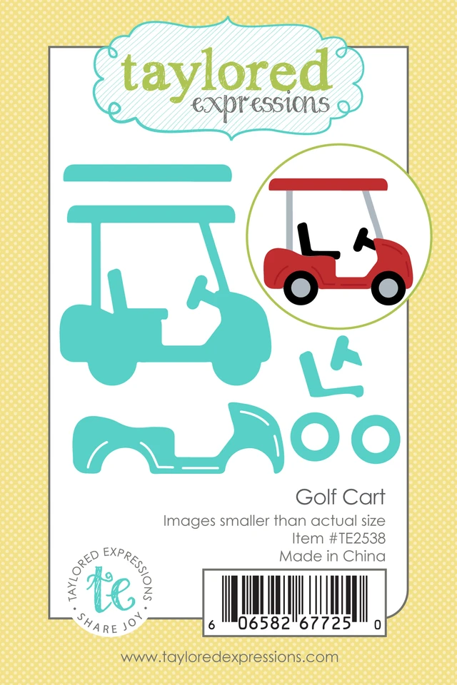 *NEW* - Taylored Expression - Golf Cart Die Set