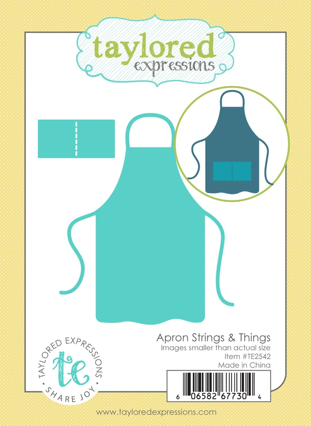 *NEW* - Taylored Expression - Apron Strings & Things Die Set