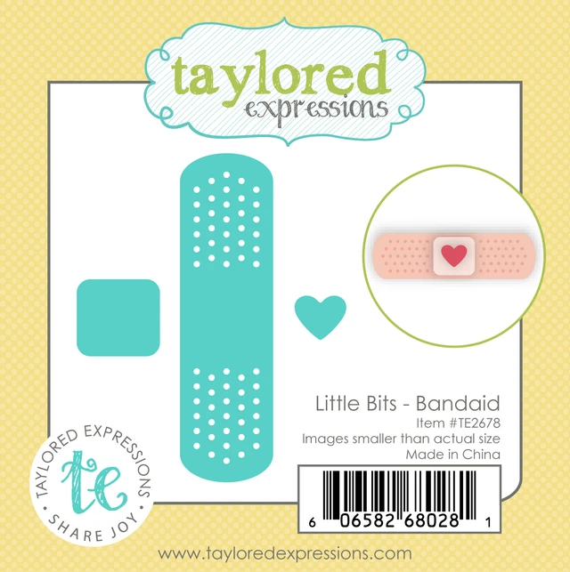 **NEW* - Taylored Expression - Little Bits Die Set - Bandaid