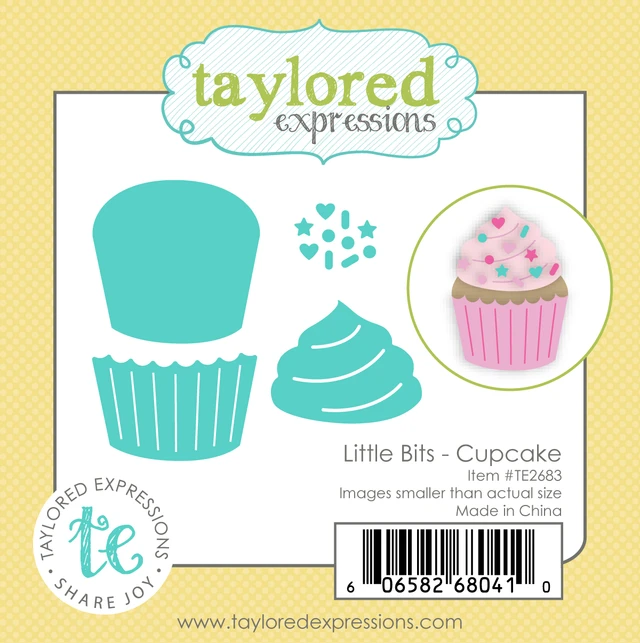 **NEW* - Taylored Expression - Little Bits Die Set - Cupcake