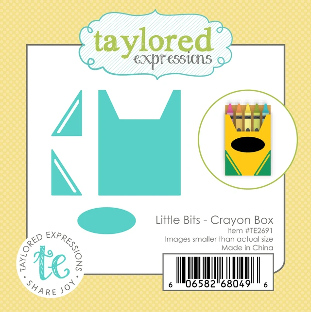 **NEW* - Taylored Expression - Little Bits Die Set - Crayon Box