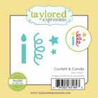Taylored Expressions - Little Bits - Confetti & Candle