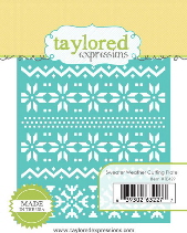Taylored Expressions - Sweater Weather Cutting Plate