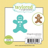Taylored Expressions - Little Bits - Gingerbread Man