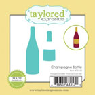 Taylored Expressions - Little Bits - Champagne Bottle