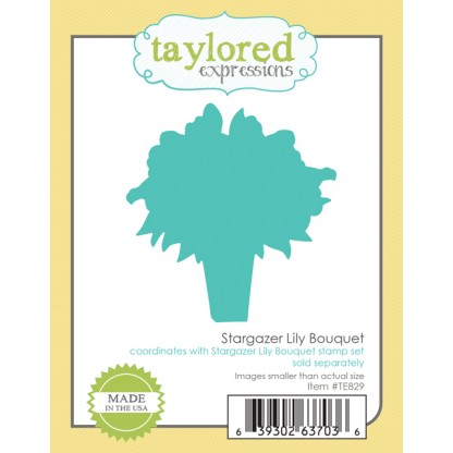 Taylored Expressions - Stargazer Lily Bouquet Die