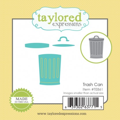 Taylored Expressions - Little Bits - Trash Can