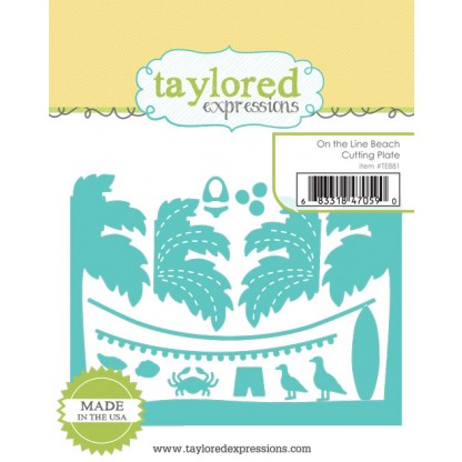 Taylored Expressions- On the Line Beach Cutting Plate