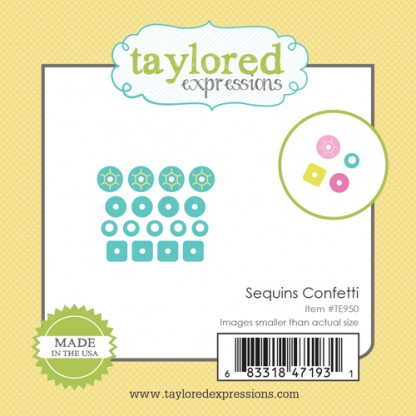 Taylored Expressions- Little Bits - Sequins Confetti