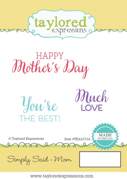 Taylored Expressions - Simply Said - Mom